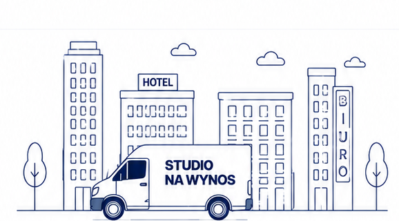 Miasto, hotel, biuro i samochód Studio Na Wynos